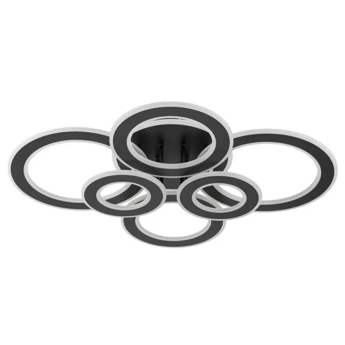 FL642-6C Lustra Disco BK Flitz  - img 1