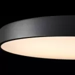 LP653-D50 Lustra Clero Black Lampardi 1x40w LED/H5cm D50cm - img 4