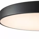 LP653-D50 Lustra Clero Black Lampardi 1x40w LED/H5cm D50cm - img 3