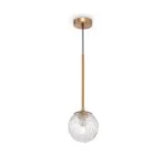 LP592-1P D15 Suspensie Smash Lampardi 1x50w G9/H60-120cm D15cm - img 1