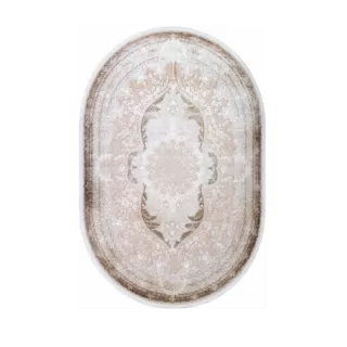 19086-070 Beige Covor Creante 160 x 230_Oval