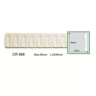 CR688-8 Molding ornament Gaudi Decor 65x10x2440