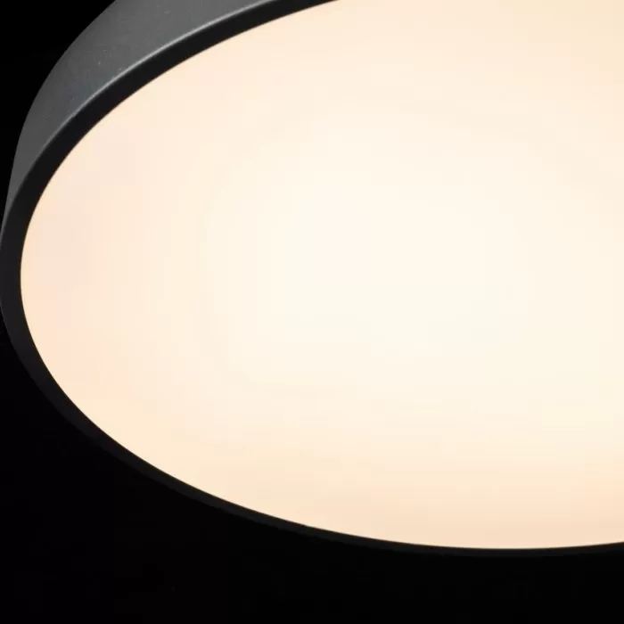 LP653-D50 Lustra Clero Black Lampardi 1x40w LED/H5cm D50cm - img 6