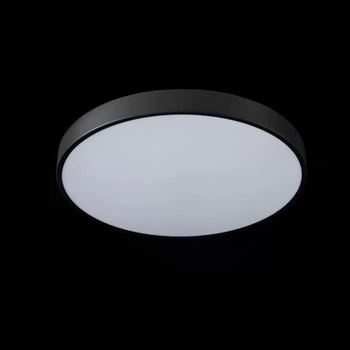 LP653-D50 Lustra Clero Black Lampardi 1x40w LED/H5cm D50cm - img 2