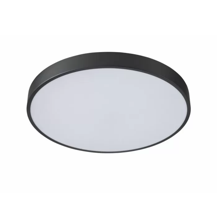 LP653-D50 Lustra Clero Black Lampardi 1x40w LED/H5cm D50cm - img 1