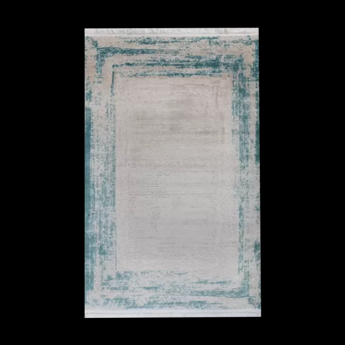 2418C_A1325 Blue/ Bej Covor Aysil 160 x 230 - img 1