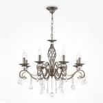 LP289-8 Lustra Grazia Antic Lampardi 8x40w E14/ H56-115cm D70cm - img 1