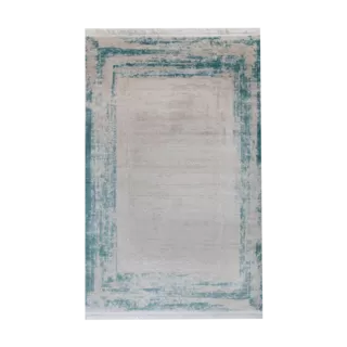 2418C_A1325 Blue/ Bej Covor Aysil 200 x 290