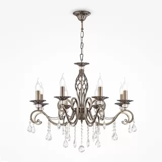 LP289-8 Lustra Grazia Antic Lampardi 8x40w E14/ H56-115cm D70cm