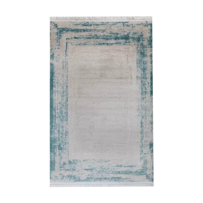 2418C_A1325 Blue/ Bej Covor Aysil 200 x 290 - img 1