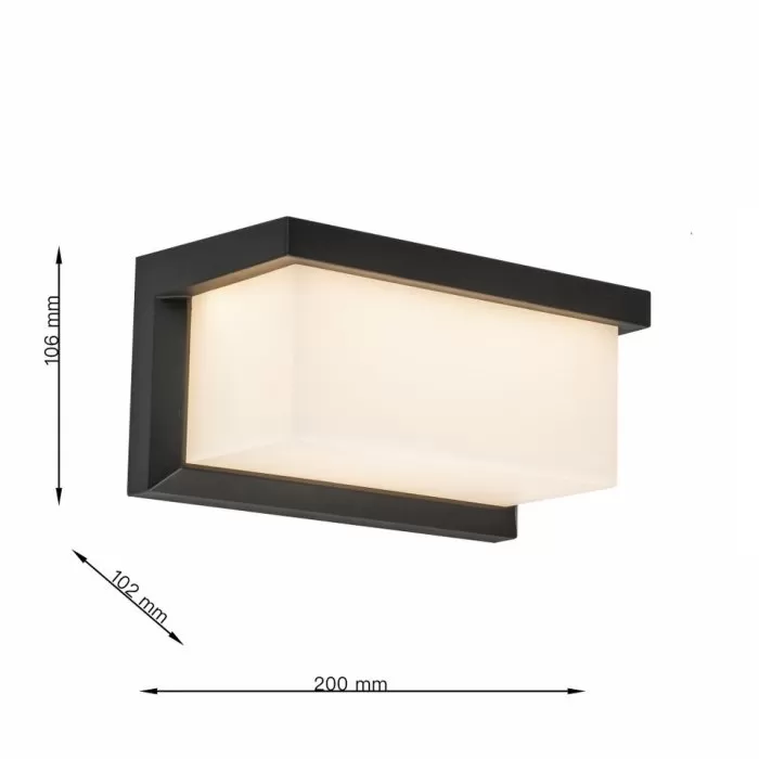 LP9038-1W Aplica Solar Lampardi  - img 3