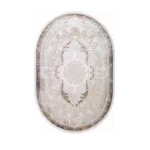 19086-070 Beige Covor Creante 200 x 290_Oval - img 1