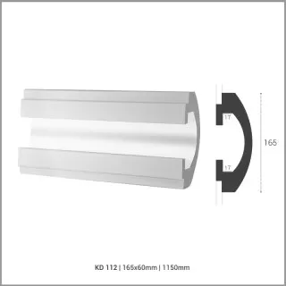 KD112 Decoratiuni cu lumina indirecta din polisterol Elite
