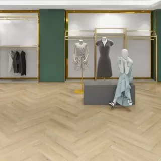 RF606-HB Laminat SPC HERRINGBONE 150x750x5+1, 1 cut=1,575 m2/ 2 buc = 0,225m2