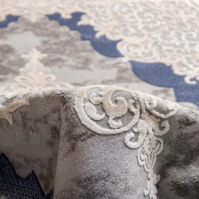 2614B_A3138 Cream/Blue Covor Violet 160 x 230 - img 6