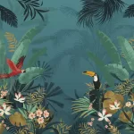 XXL4-1013 Encharted Jungle 368*248 cm - img 1