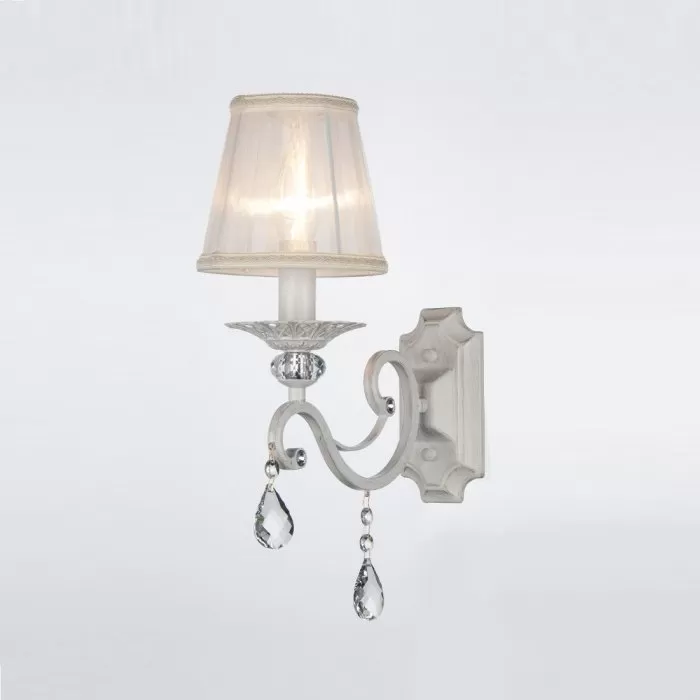LP290-1W Aplica Grazia White Lampardi 1x40w E14/ H25cm D14cm - img 3