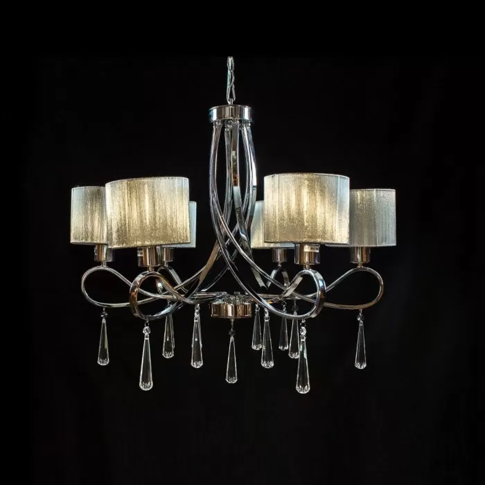 LP234-6 Lustra Laura Lampardi 6x40w E14/H62cm D70cm - img 5