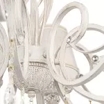 LP290-8 Lustra Grazia White Lampardi 8x40w E14/ H58-110cm D73cm - img 8