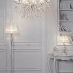 LP290-8 Lustra Grazia White Lampardi 8x40w E14/ H58-110cm D73cm - img 2