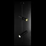 LP897-2 Aplica Roti black Lampardi 2x40w  - img 3