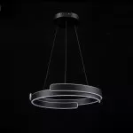 LP5205-D50 Lustra Saturn Lampardi blackD500mm, sand black 3colors/2.4G - img 9
