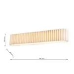 LP5258-L60W Lustra Ligno Lampardi 600*80*100MM/LED*24W 3000~6000K - img 3