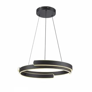 LP5205-D50 Lustra Saturn Lampardi blackD500mm, sand black 3colors/2.4G