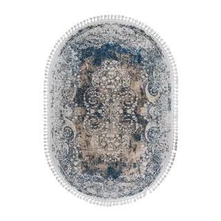 E010A Jeans Covor Otantik 200 x 290_Oval  Royal
