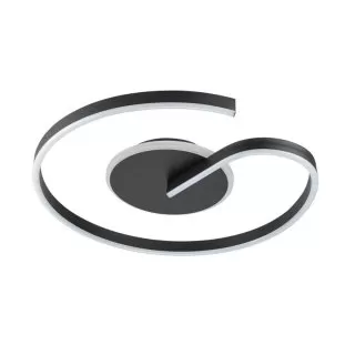 FL647-C50 Lustra Spiral BK Flitz 