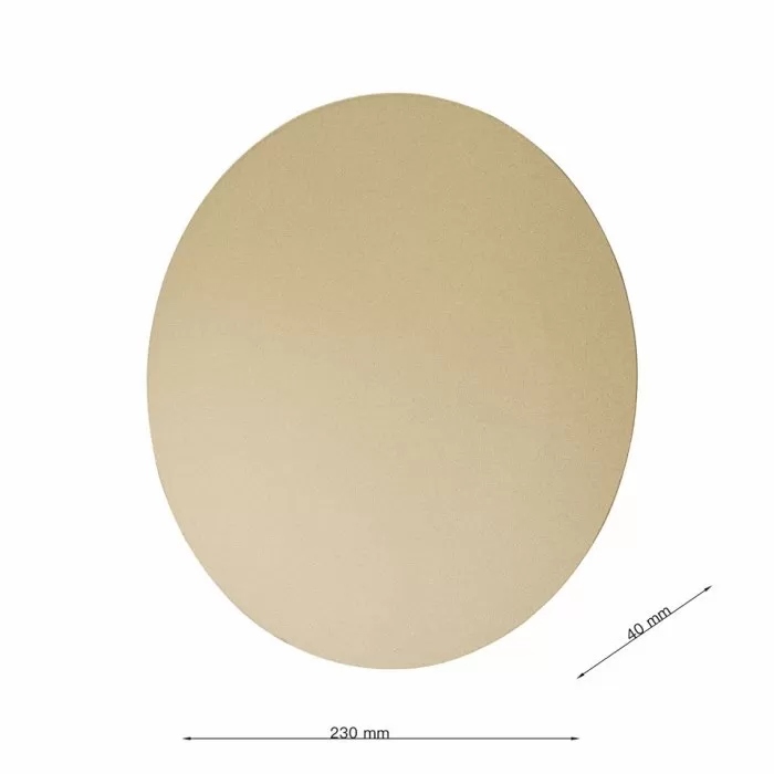 LP5216-D23W Aplica Wallcircle gold Lampardi D230 - img 3