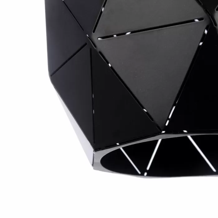 LP529 Suspensie Dallas Black Lampardi 1x60w E27/ H250-1100mm D180mm - img 2