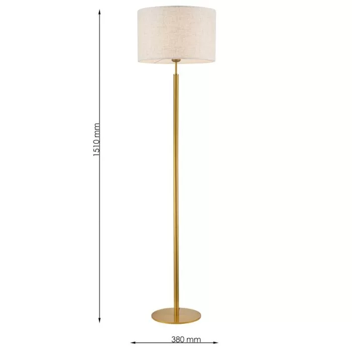 FL956-1F Lampadar Lumos Flitz Brass E27  - img 3