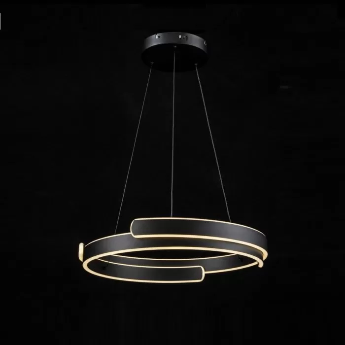 LP5205-D50 Lustra Saturn Lampardi blackD500mm, sand black 3colors/2.4G - img 8