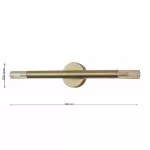 LP5110-2W Aplica Minko Lampardi L540,wall base D100/G9*2 - img 3