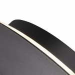 LP5215-D23W Aplica Wallcircle black Lampardi D230 - img 7