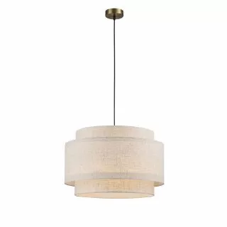 FL956-1P Suspensie Lumos Flitz Brass E27