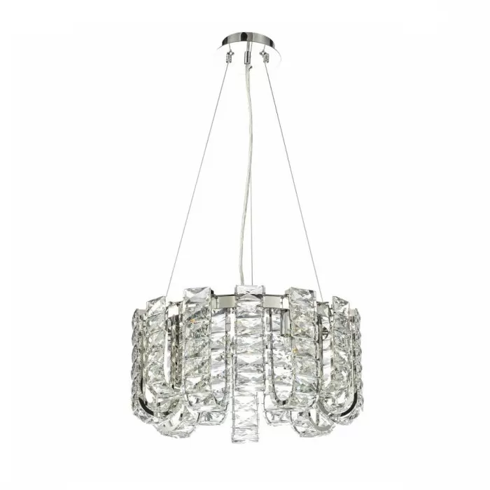 CLN128-D40 Lustra MONARCA Cellini chrome - img 4