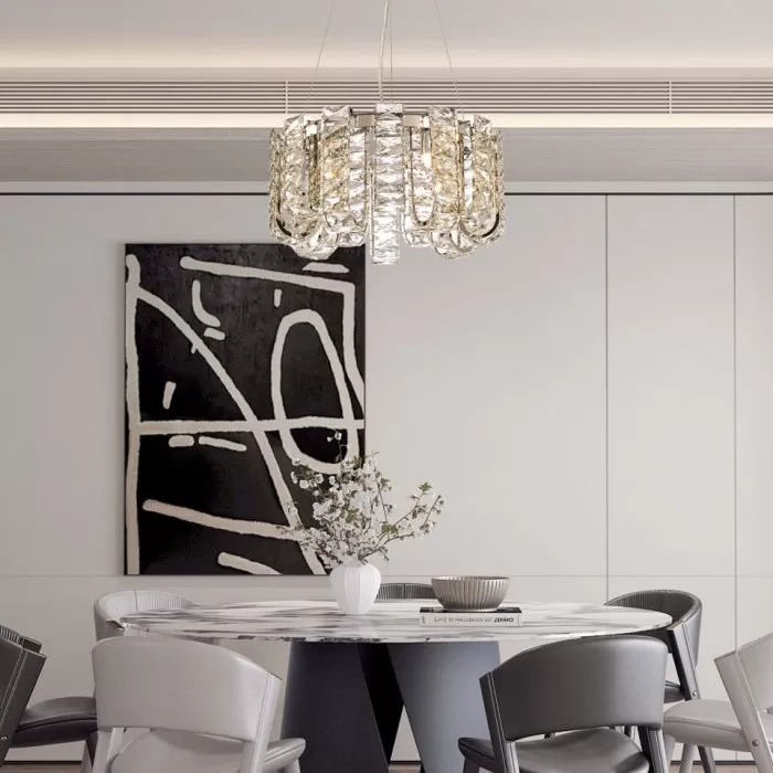 CLN128-D40 Lustra MONARCA Cellini chrome - img 2