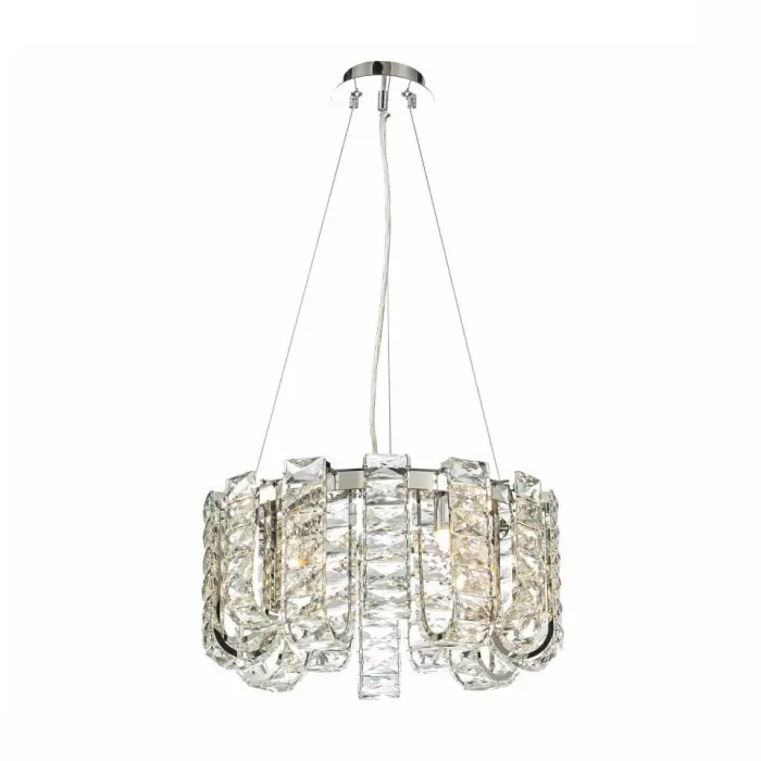 CLN128-D40 Lustra MONARCA Cellini chrome - img 1