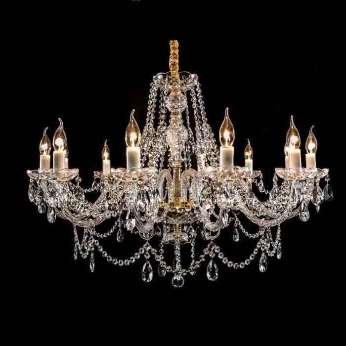 LP102-12 Lustra Anna Lampardi 12x40w E14/H94cm D71cm - img 1