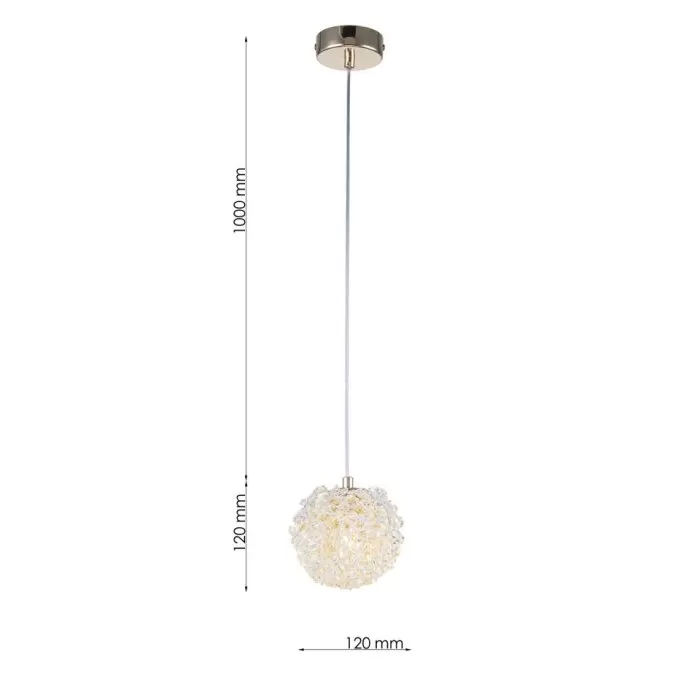 LP141-1P Lustra Orvella Lampardi 120*1000MM/G9*1 - img 3
