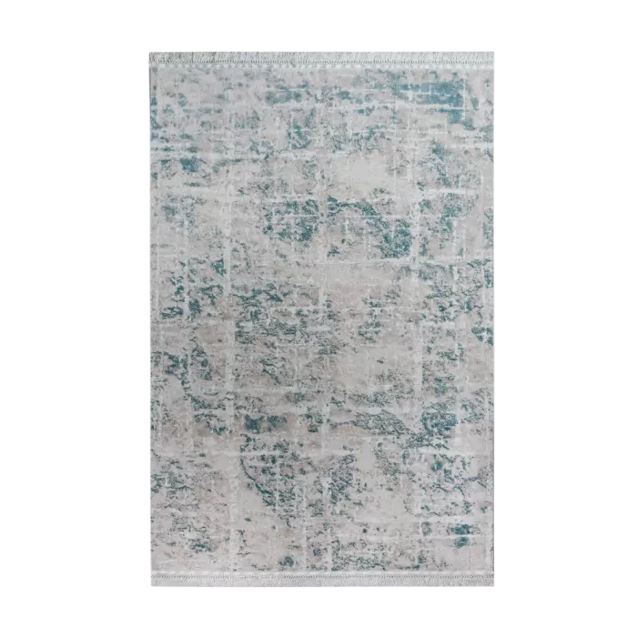 1674A_A1332 Cream/ Blue Covor Aysil 160 x 230 - img 1