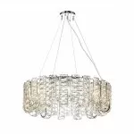 CLN128-D60 Lustra MONARCA Cellini chrome - img 1