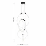 LP5209-4P Lustra Circus Lampardi 2.4G dimming - img 3