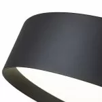 LP656-P D45 Lustra Modo Black Lampardi 1x40w LED/H40-160cm D45cm - img 7