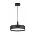 LP656-P D45 Lustra Modo Black Lampardi 1x40w LED/H40-160cm D45cm - img 1