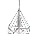 LP531-D25 Suspensie Rette White Lampardi 1x60w E27/ H30-110cm D25cm - img 2