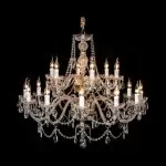 LP102-18 Lustra Anna Lampardi 18x40w E14/H850mm D940mm(1 buc=2cutii) - img 1