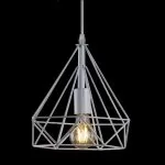 LP531-D25 Suspensie Rette White Lampardi 1x60w E27/ H30-110cm D25cm - img 1